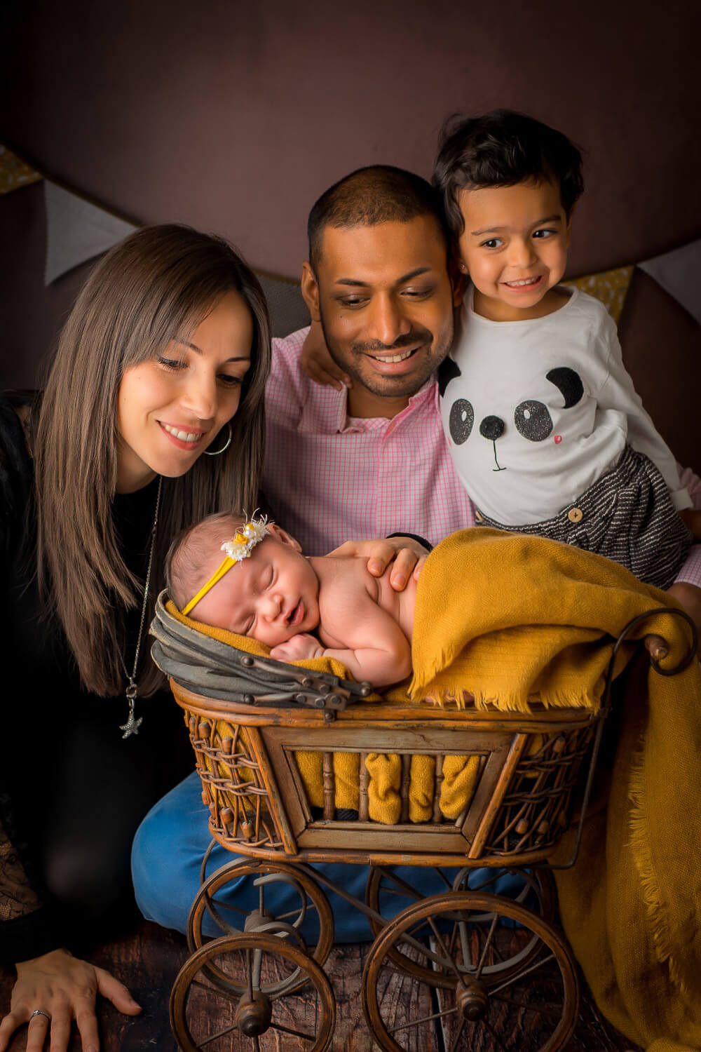 Neugeborenenfoto bei einem Newborn Shooting in Frankfurt