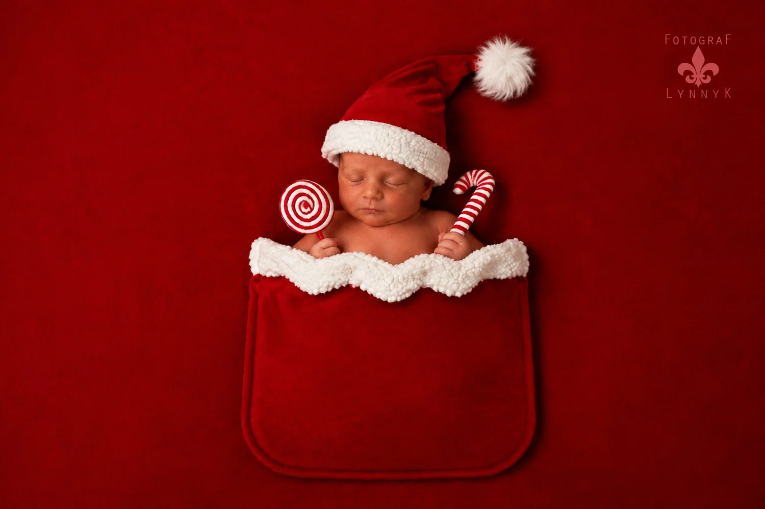 Neugeborenes im Weihnachtsset – Header