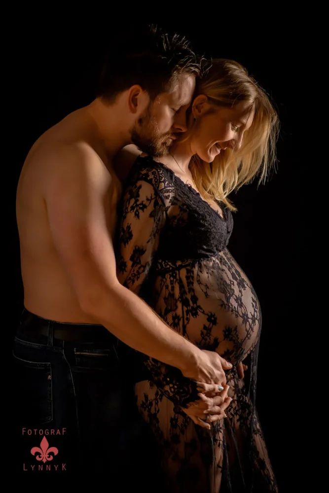 Babybauch Fotos Frankfurt mit Familie