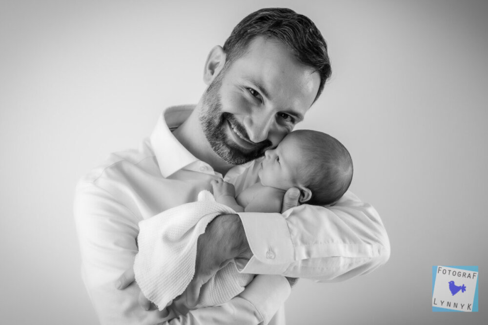 papa und baby